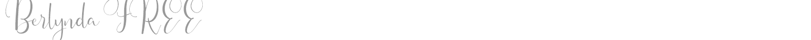 Berlynda font preview